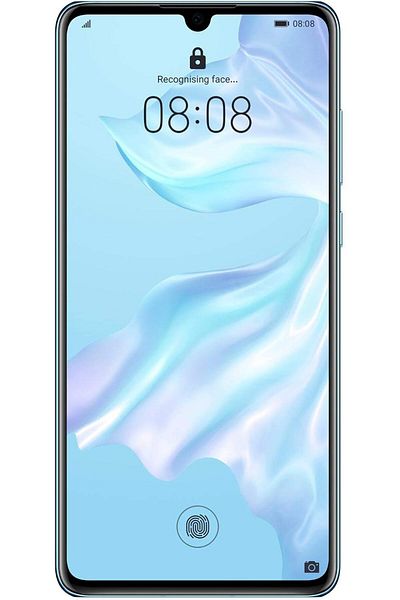 Huawei P30 Smartphone, Dual SIM, 128GB, 8GB RAM - Breathing Crystal