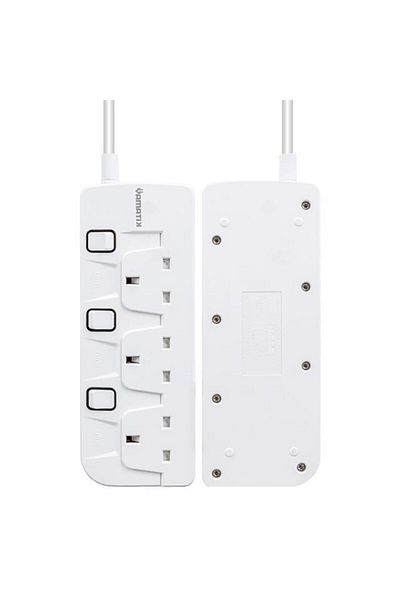 Zibox Yamatik Ve-Beta103 2 Meter a Class 3 Separate Switched British Socket Thermal Current Protected Group Socket