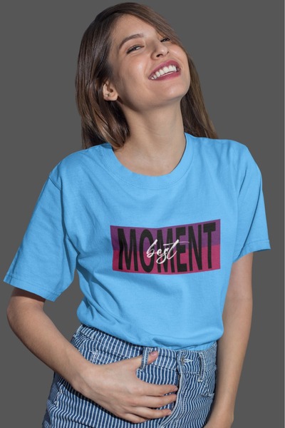 ArtYus Γυναικείο μπλουζάκι με στάμπα με στρογγυλή λαιμόκοψη και κοντό μανίκι ...