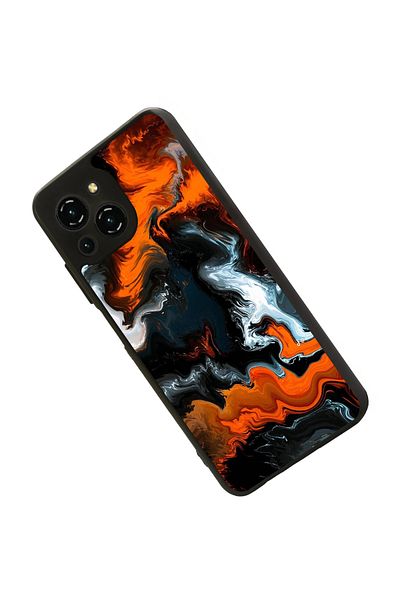 Reeder حافظة متوافقة مع S23 Pro Max باللون الأسود غير اللامع - سيليكون ناعم، واقي، غطاء ممتص للصدمات
