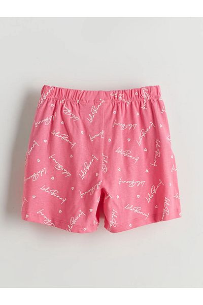 LC Waikiki Lcw Kids Pink Girls' Sleepwear Bottom with Elastic Waist