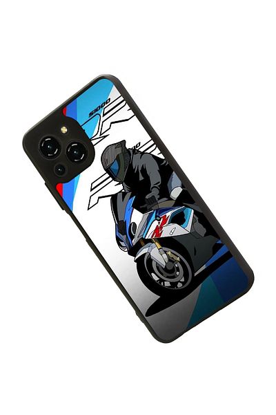 Reeder حافظة متوافقة مع S23 Pro Max باللون الأسود غير اللامع - سيليكون ناعم، واقي، غطاء ممتص للصدمات