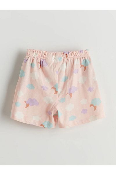 LC Waikiki Lcw Kids Pink Girls' Sleepwear Bottom with Elastic Waist