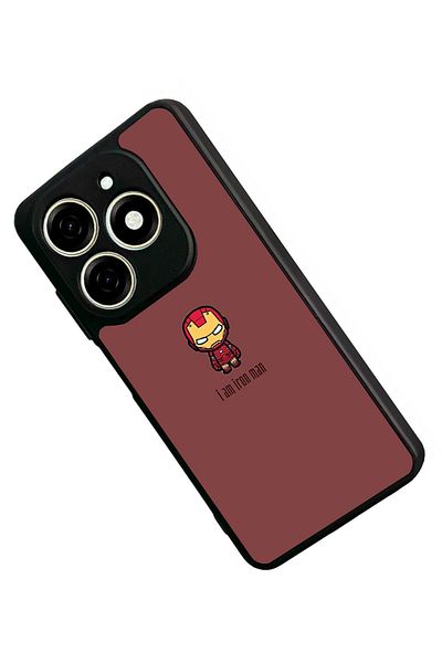 TECNO حافظة Spark 20C متوافقة مع اللون الأسود غير اللامع - سيليكون ناعم، واقي، غطاء ممتص للصدمات