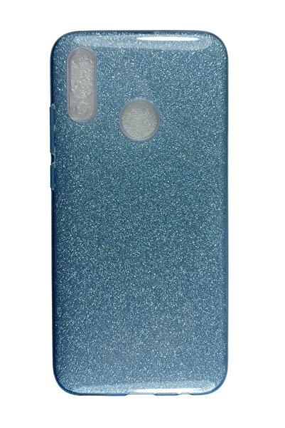 OEM Carcasă compatibilă cu Samsung Galaxy A20e, silicon cu sclipici, albastră