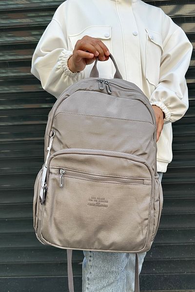 Just Polo Water Resistant Parachute Fabric Backpack (School, Paperwork, Computer, Laptop Bag)