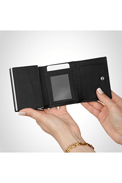 Store Mekanizmalı Cüzdan – İsim Yazılı, Kişiye Özel, Hakiki Deri