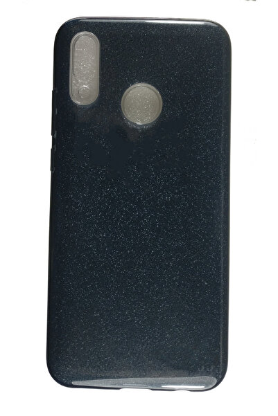 OEM Carcasă compatibilă cu Samsung Galaxy A20, silicon cu sclipici, neagră