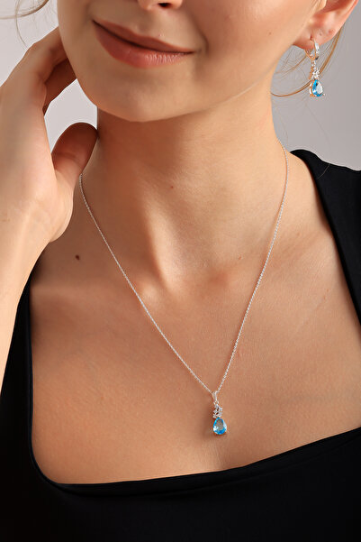 Lucente Jewellery Özel Hediye Kutulu 925 Ayar Gümüş Kaplama Pırlanta Montürlü...