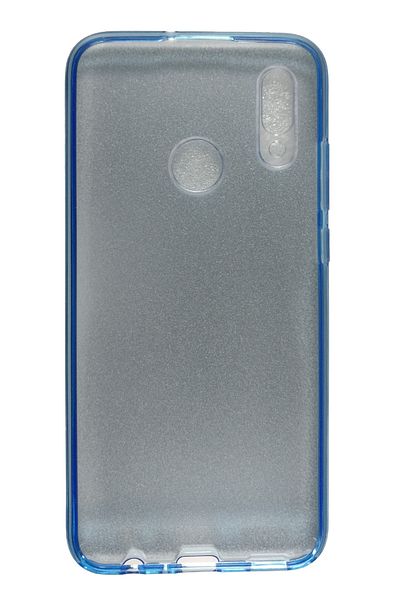 OEM Carcasă compatibilă cu Samsung Galaxy A20, silicon cu sclipici, albastră