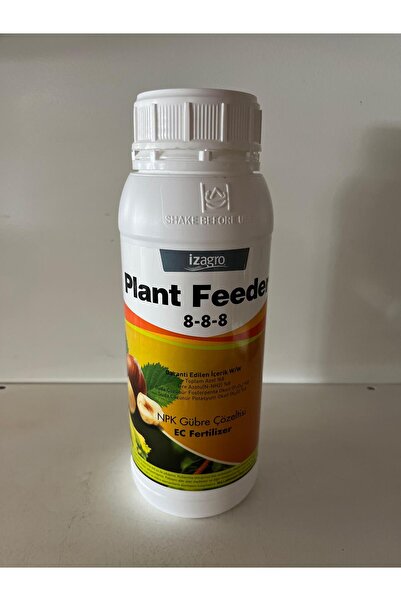 İZTAR ORGANİK GÜBRE İztar Plant Feeder 8-8-8 NPK Bitki Besini Sıvı Yaprak Gübresi 1 Litre