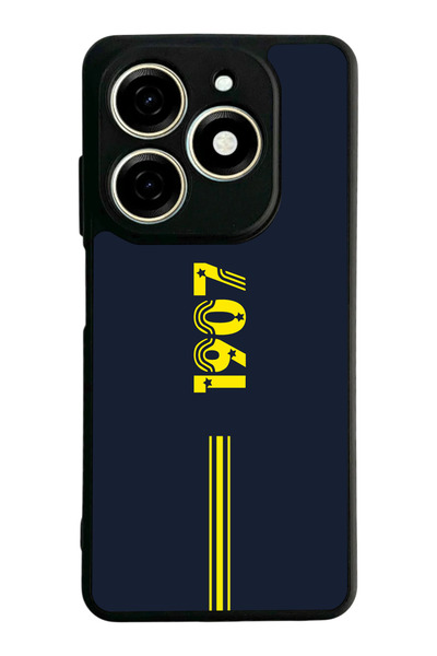 TECNO Spark 20C Mat Siyah uyumlu Kılıf – Yumuşak Silikon, Koruyucu, Şok Emici Kapak