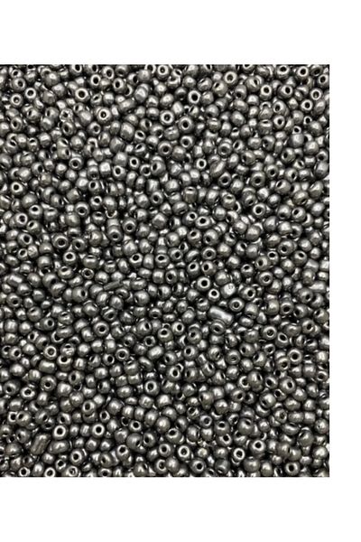 BEİLYS COSMETİCS & ACCESSORY Small Size Sand Beads, 1.5 Mm, Jewelry Making Beads, Smoked (Anthracite) Color