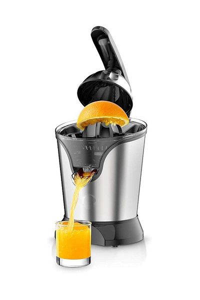 HOME MASTER Electric Citrus Juicer Black/Silver HM-180