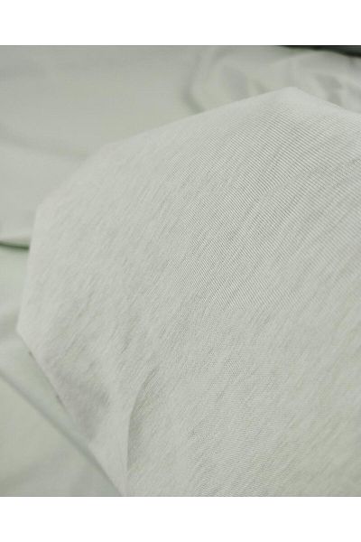 Kumaş Parça Single Jersey Combed Cotton in Mint Green Width: 145