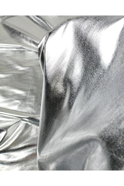 Kumaş Parça Lame Gauze with Foil (Width 145 cm X Length 260 cm)