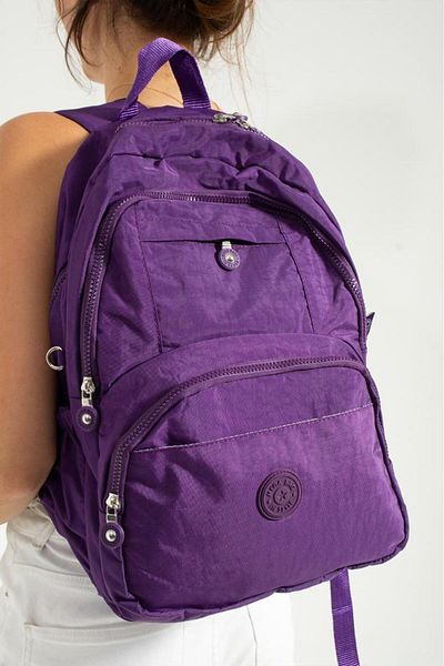 Baginn Unisex School Bag Clinker Fabric Backpack Multi-Pocket Lightweight Rainproof 38*28 cm