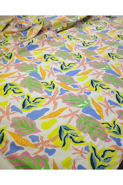 Kumaş Parça Colored Cotton Voile (Width 150 cm X Length 300 cm)