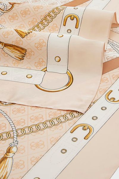 Guess Кефия с мотив 120 x 120 cm шал AW5343POL03 ШАЛ AW5343 POL03 IVO