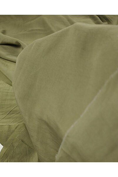 Kumaş Parça نسيج ايروبين باللون الأخضر الزيتوني (العرض 140 سم × الطول 250 سم)