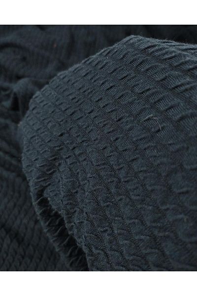 Kumaş Parça Πλεκτό σε σκούρο Navy Blue Πλάτος: 120