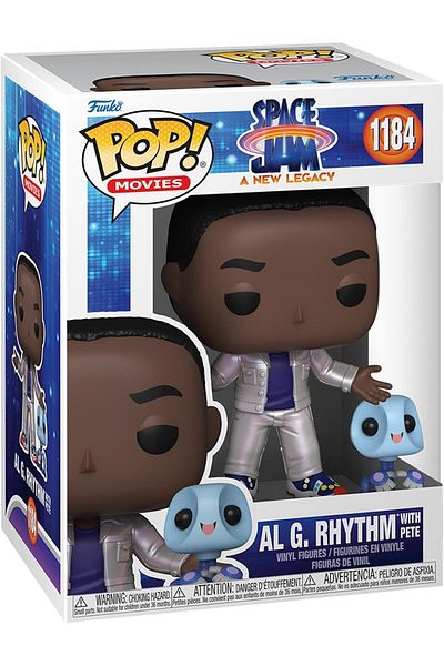 Funko Pop! and Buddy: SJ2 - AI G With Pete Buddy - Space Jam 2 - Collectable Vinyl Figure