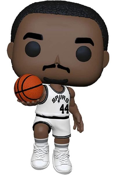 Funko بوب! NBA: أساطير - جورج جيرفين - (ملعب سبيرز) - فينيل - تمثال فينيل قابل للتجميع