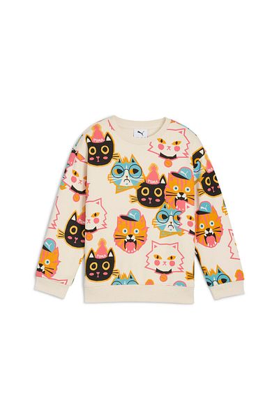 Puma Hanorac pentru copii unisex Moody Cat Crew