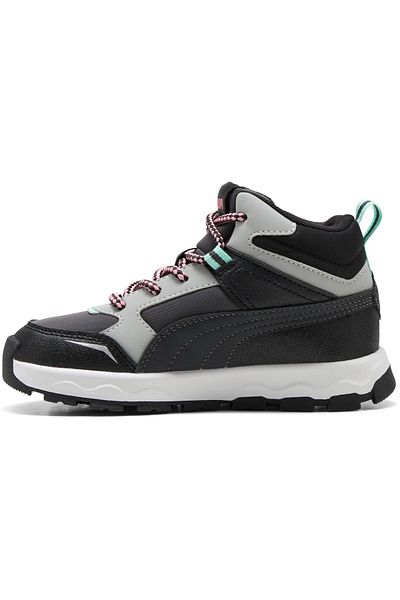 Puma Children's Gray-Pink Evolve Trail Ps Casual Shoes 397645-09
