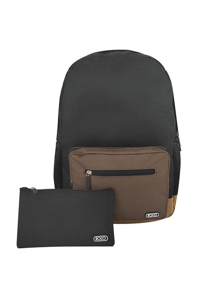 Roco Basic 2 Tone Mix Backpack with Accessory
