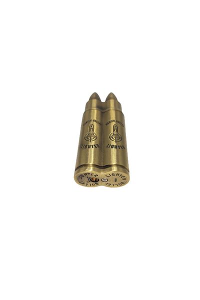 KlaussTech Lighter, KlaussTech, Bullet Type, Rechargeable, Windproof, Gold