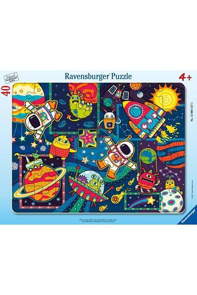 RAVENSBURGER - Frame puzzle with space objects 40 pieces