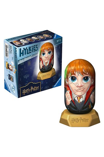 RAVENSBURGER - 3D Hylkies Harry Potter mini collectible figurine Ron Weasly puzzle 54 pieces