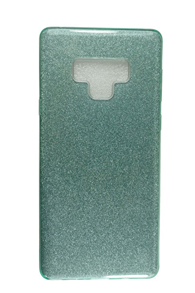 OEM Θήκη συμβατή με Samsung Galaxy Note 9, Glitter Silicone, Πράσινο