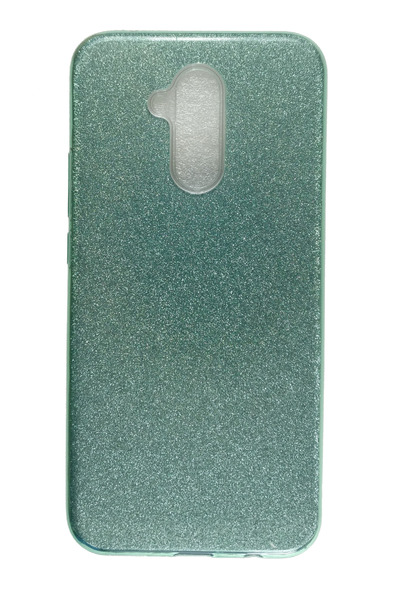 OEM Θήκη συμβατή με Huawei Mate 20 Lite, Glitter Silicone, Πράσινο