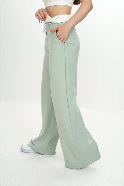 Asortix Κοριτσίστικο 2 νήματα γαρνιρισμένο 100% βαμβακερό αθλητικό παντελόνι-292