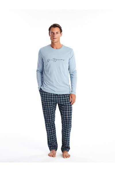 LC Waikiki Σετ ανδρικές πιτζάμες Standard Fit (W5)