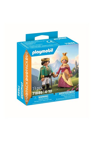 Playmobil - Set of 2 prince and princess figurines