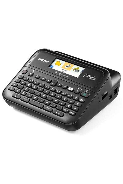 Brother PTD610BTVP P-Touch Bluetooth, 2 Year Limited Warranty Desktop Label Printer Black