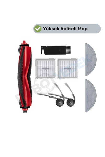 robotyedek Roborock S8 Pro (ليس الترا!) مجموعة ممسحة فرشاة هيبا المتوافقة - 8...