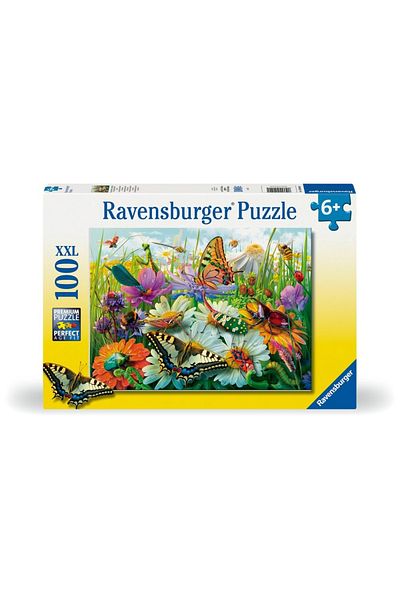 RAVENSBURGER - Puzzle the wonderful world of insects 100 pieces XXL