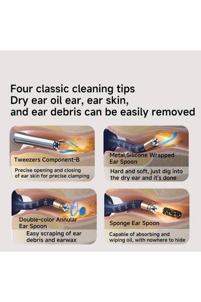 Bebird Earsight Plus Ear Wax Removal Tool Camera & Light, Visual Earwax Cleaner