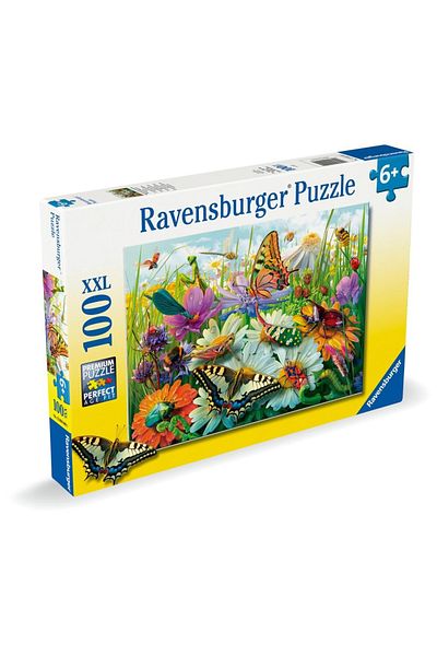 RAVENSBURGER - Puzzle the wonderful world of insects 100 pieces XXL