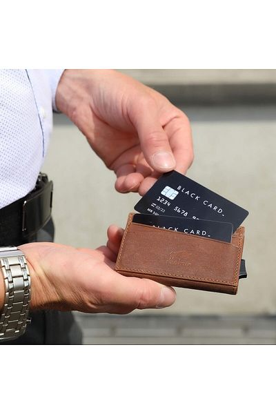 Solo Pelle Unisex Card Holder 798