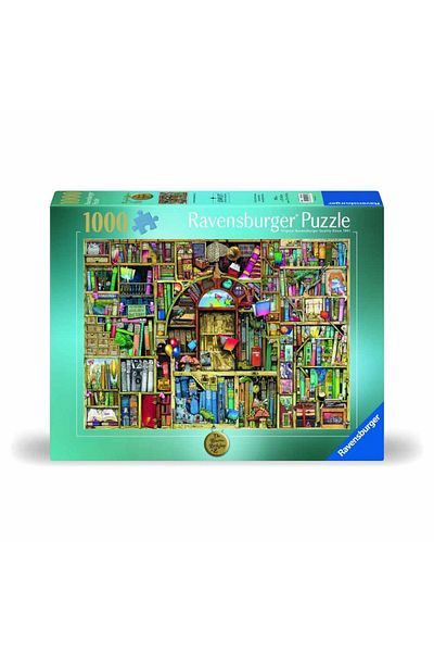 RAVENSBURGER - Bizarre Bookstore Puzzle 1000 pieces new design