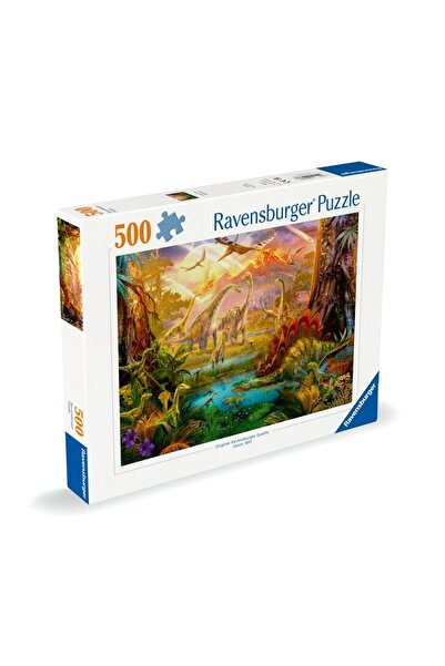 RAVENSBURGER - Puzzle tinutul dinozaurilor 500 piese design nou