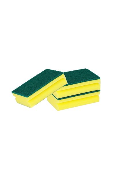 Bisbell Kitchen Sponge Scrubber 5Pcs,Cleaning Sponge,10X7X2CM