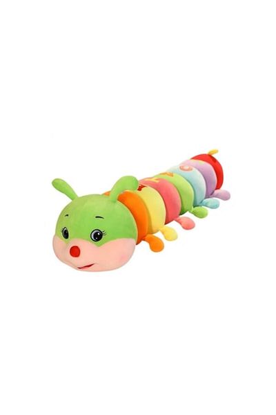 OEM Plush Toy, Happy Caterpillar, Multicolor, 70 cm