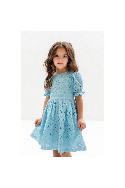 SUZIE Elegant Cotton Embroidered Dress