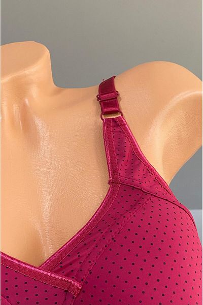 Pardon Pointed Wireless Fixed Strap Bra 804